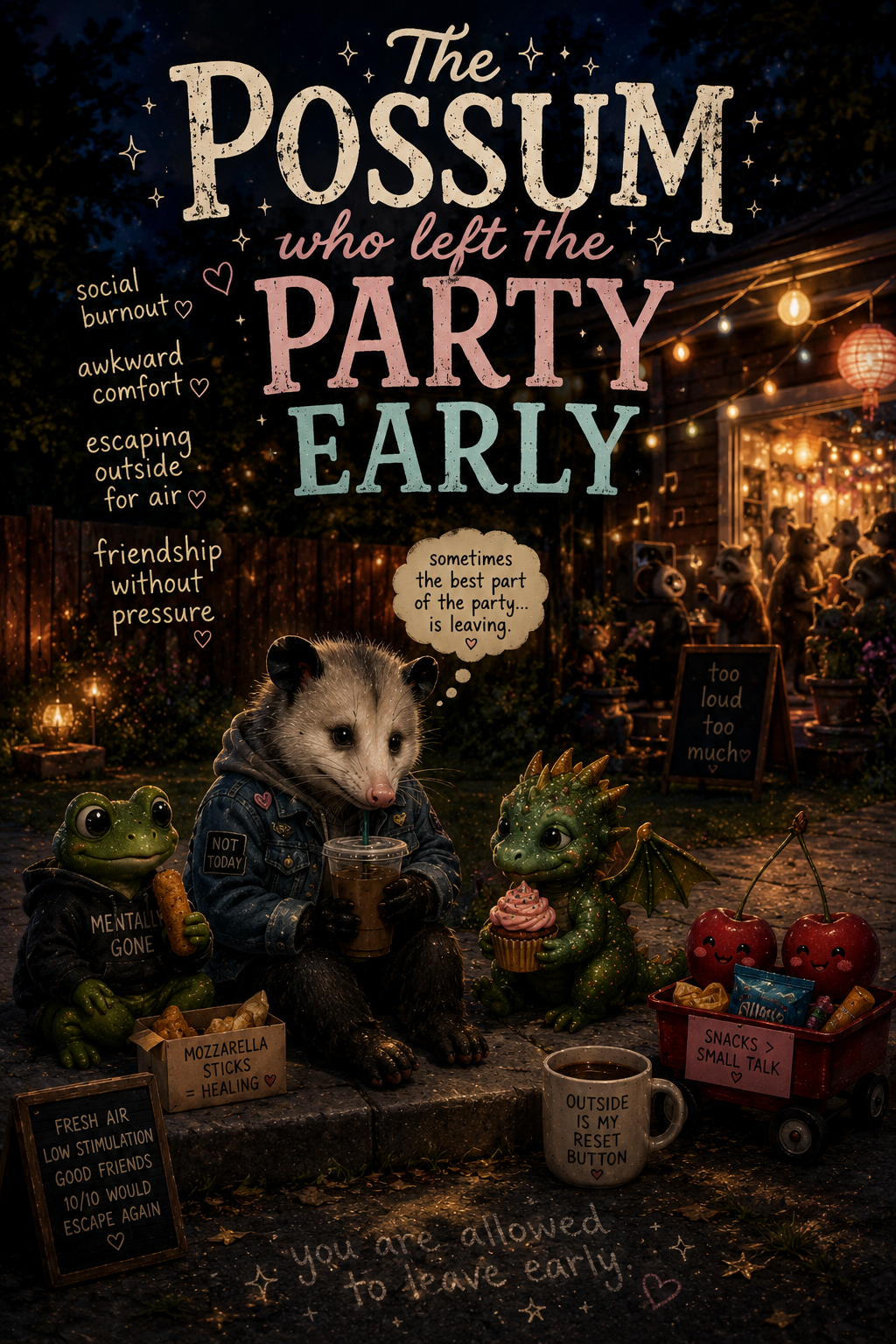 The Possum Who Left the Party Early