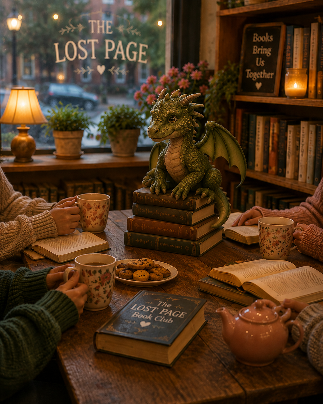 The Book Club Accidentally Starts Solving People's Problems Instead of Discussing Books