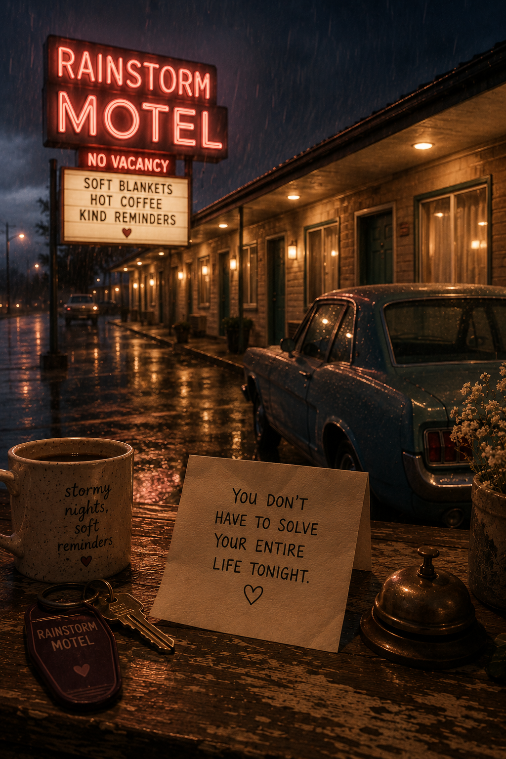 The Rainstorm Motel Starts Leaving Notes Under People’s Doors