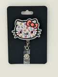 Kawaii Kitty Faces Badge Reel