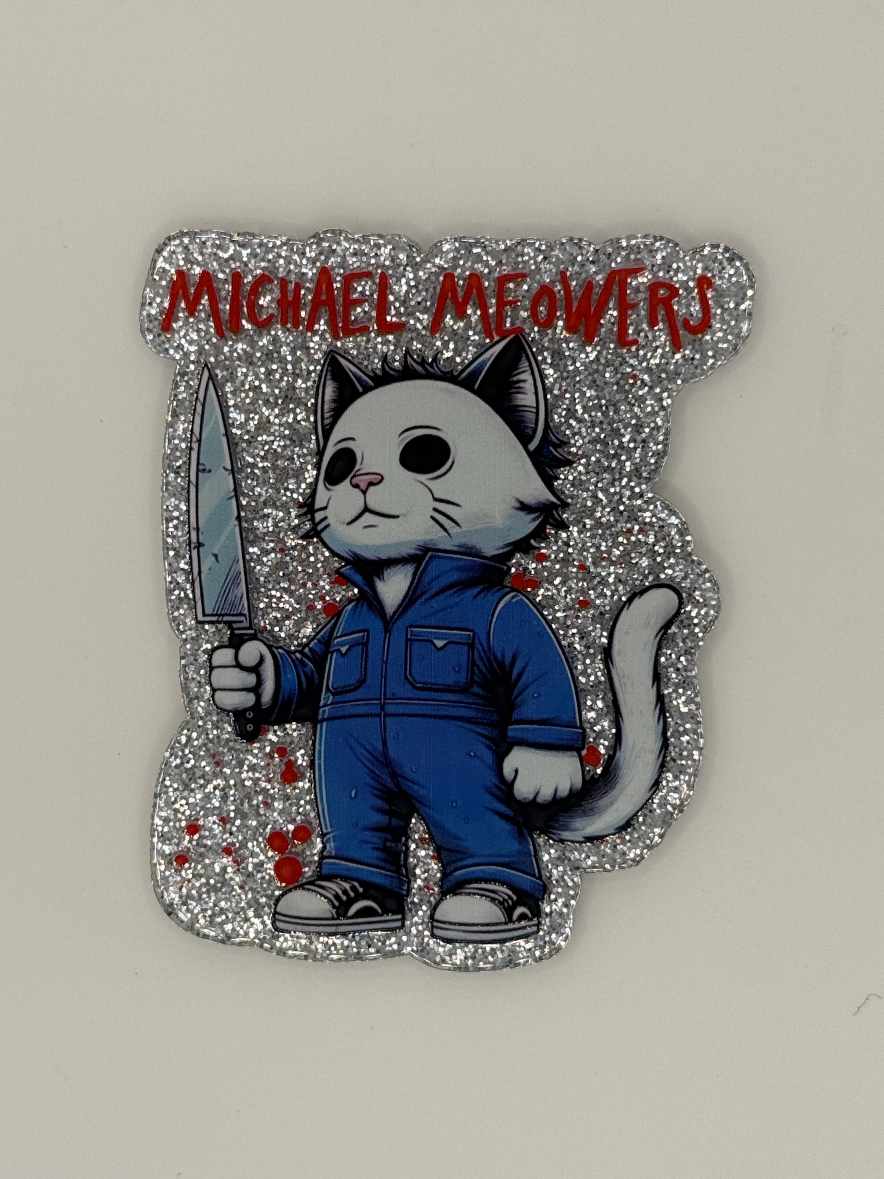 Michael Meowers Large Magnet