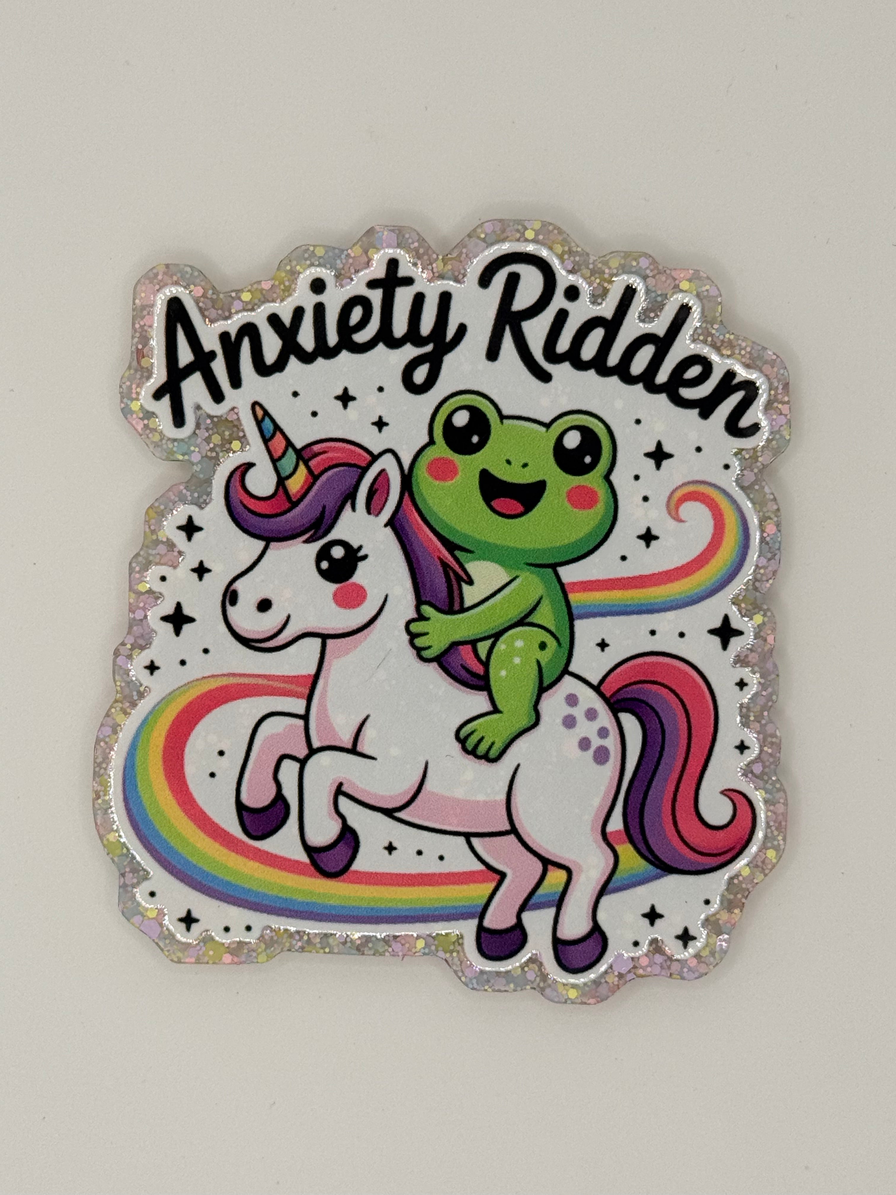 Anxiety Ridden Large Magnet