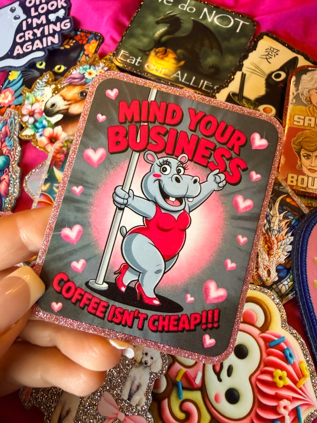 Mind Your Business -Hippo Stripper
