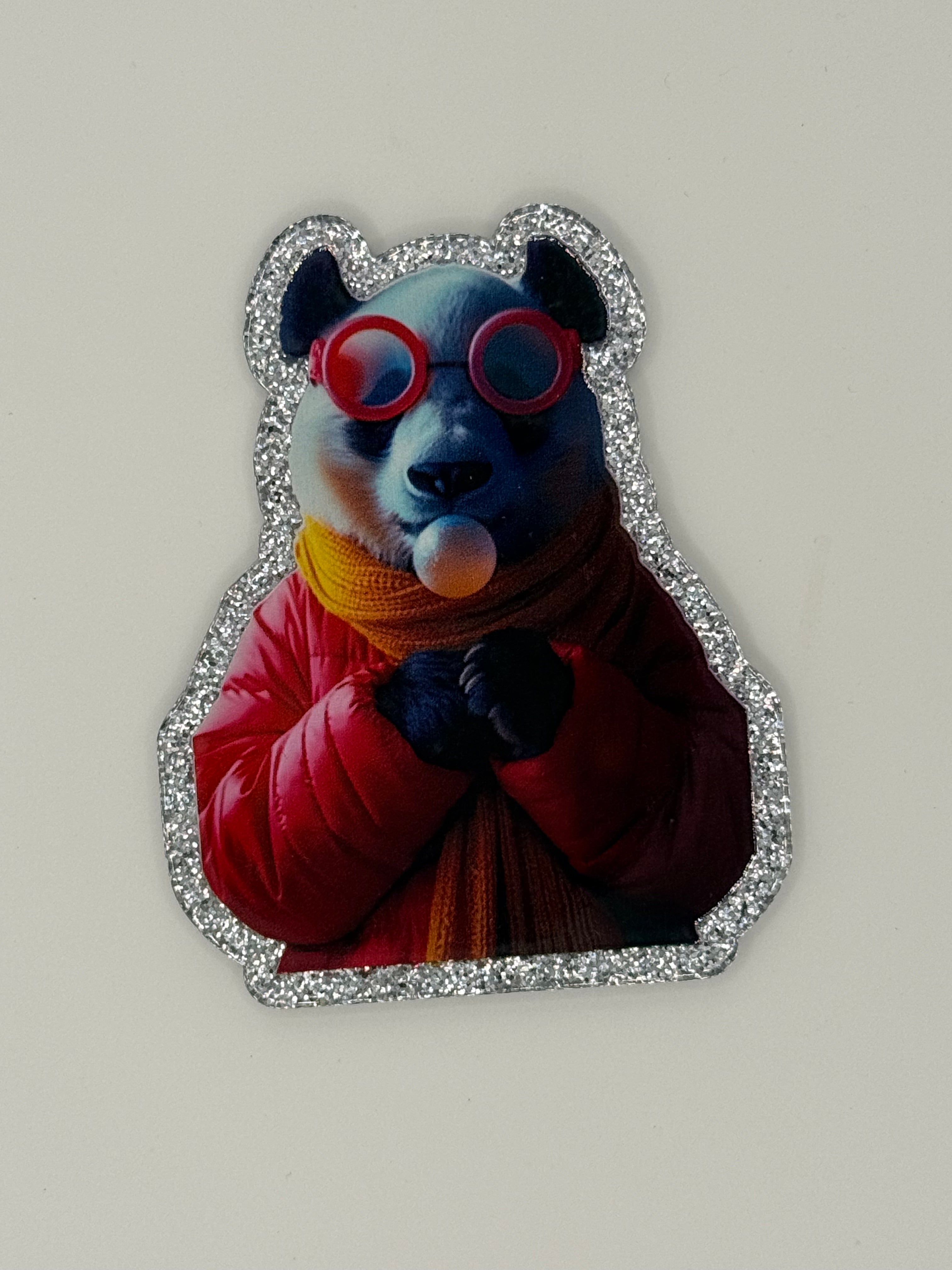 Bubble Gum Panda Large Magnet