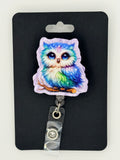 Cute Owl Badge Reel