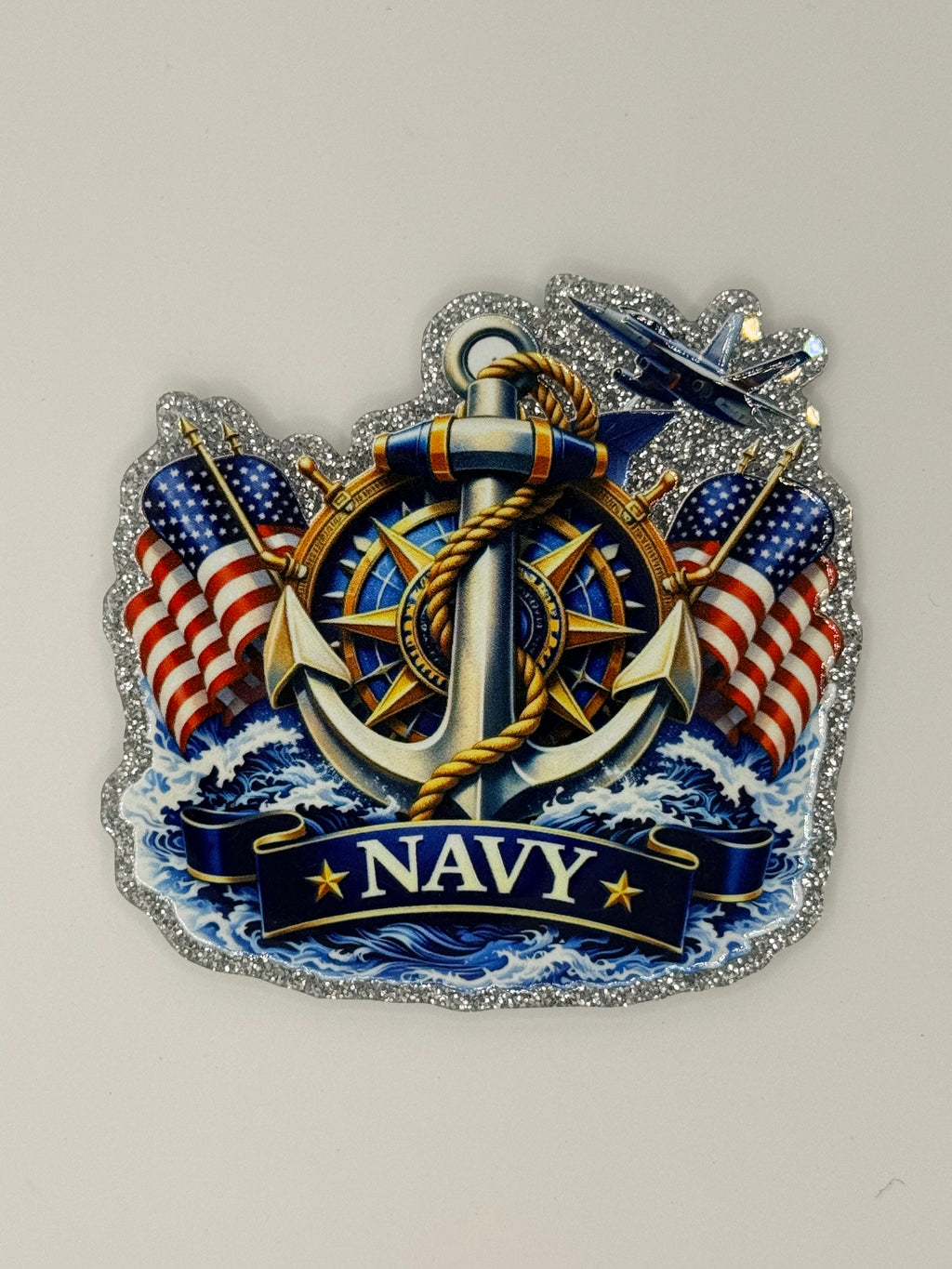 Navy, Large Magnet