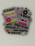 My Playlist is Bipolar Large Magnet