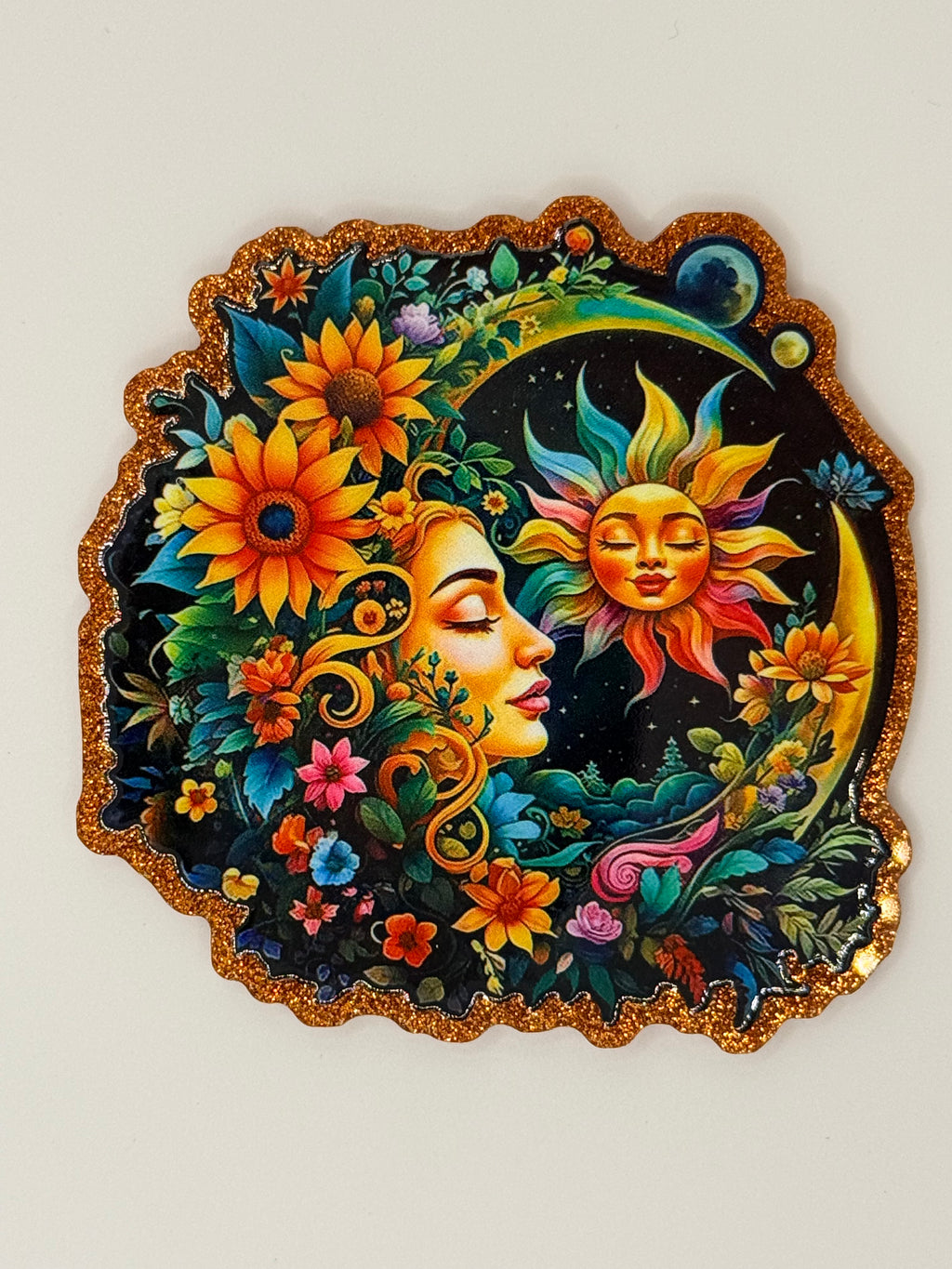 Celestial Flowers, Large Magnet