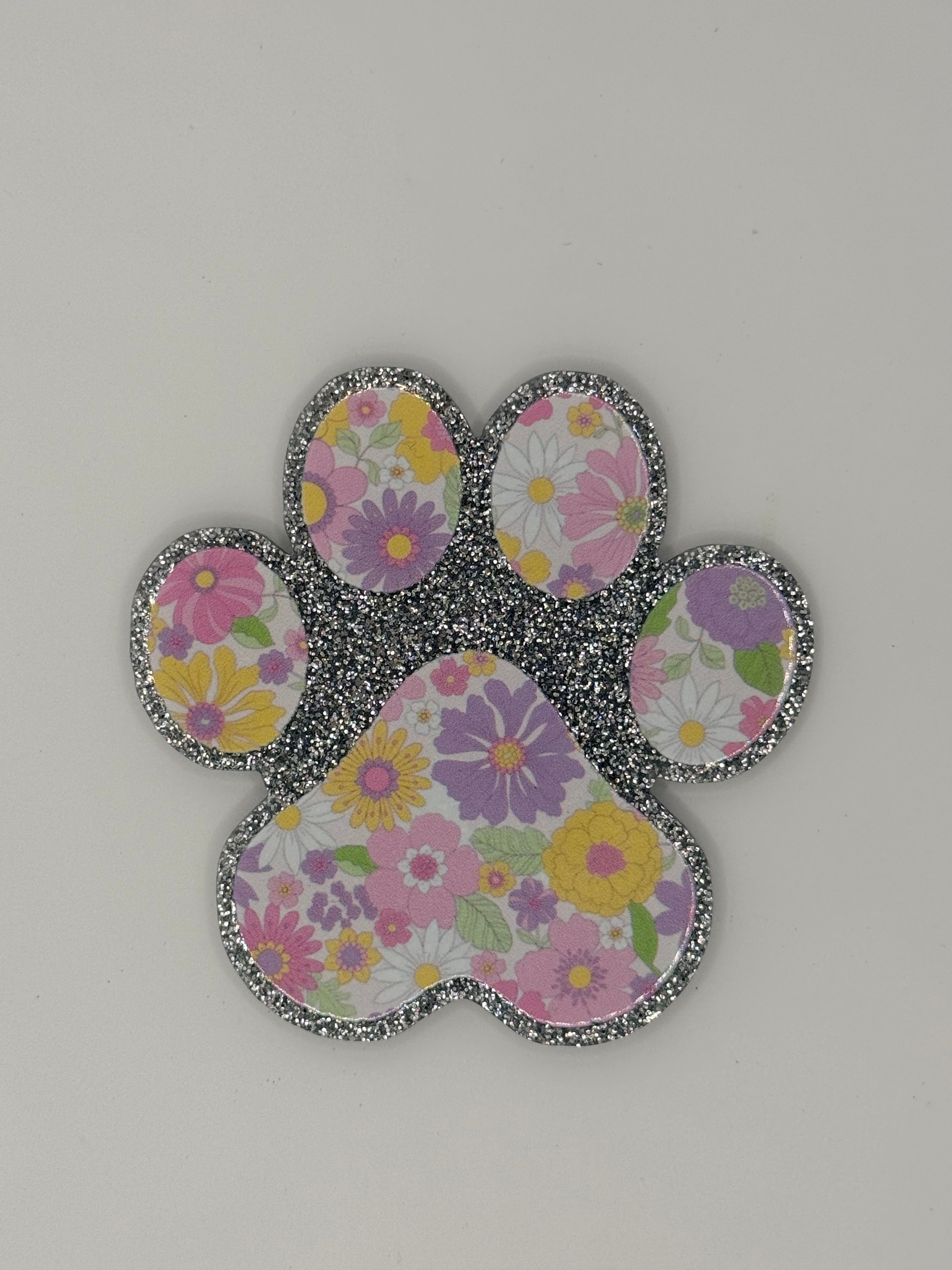 Flower Paw Large Magnet