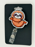 Sloth Badge Reel