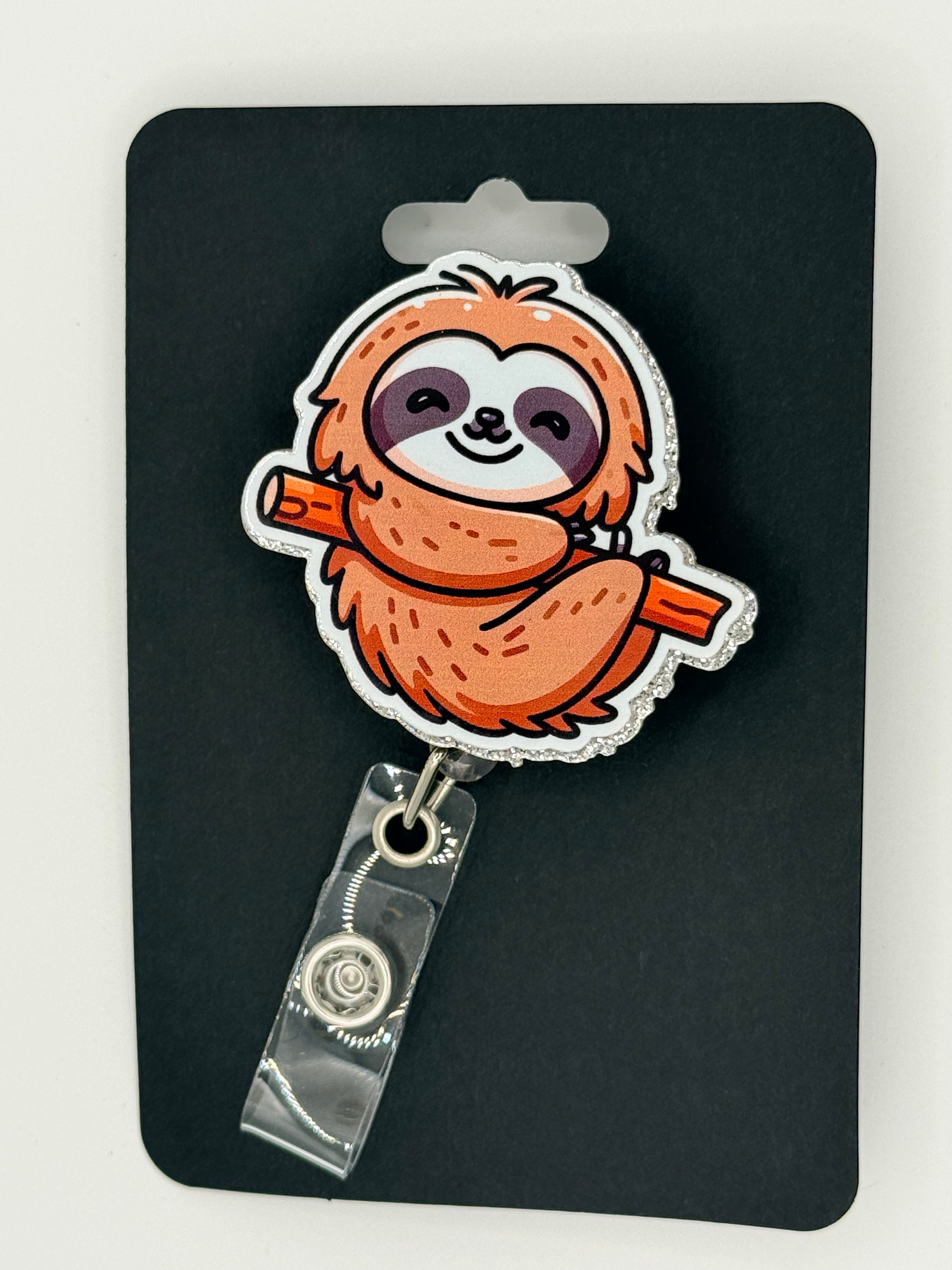 Sloth Badge Reel