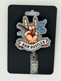 Hair Hustler Badge Reel