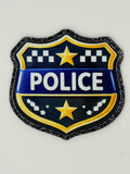 Police Shield Large Magnet