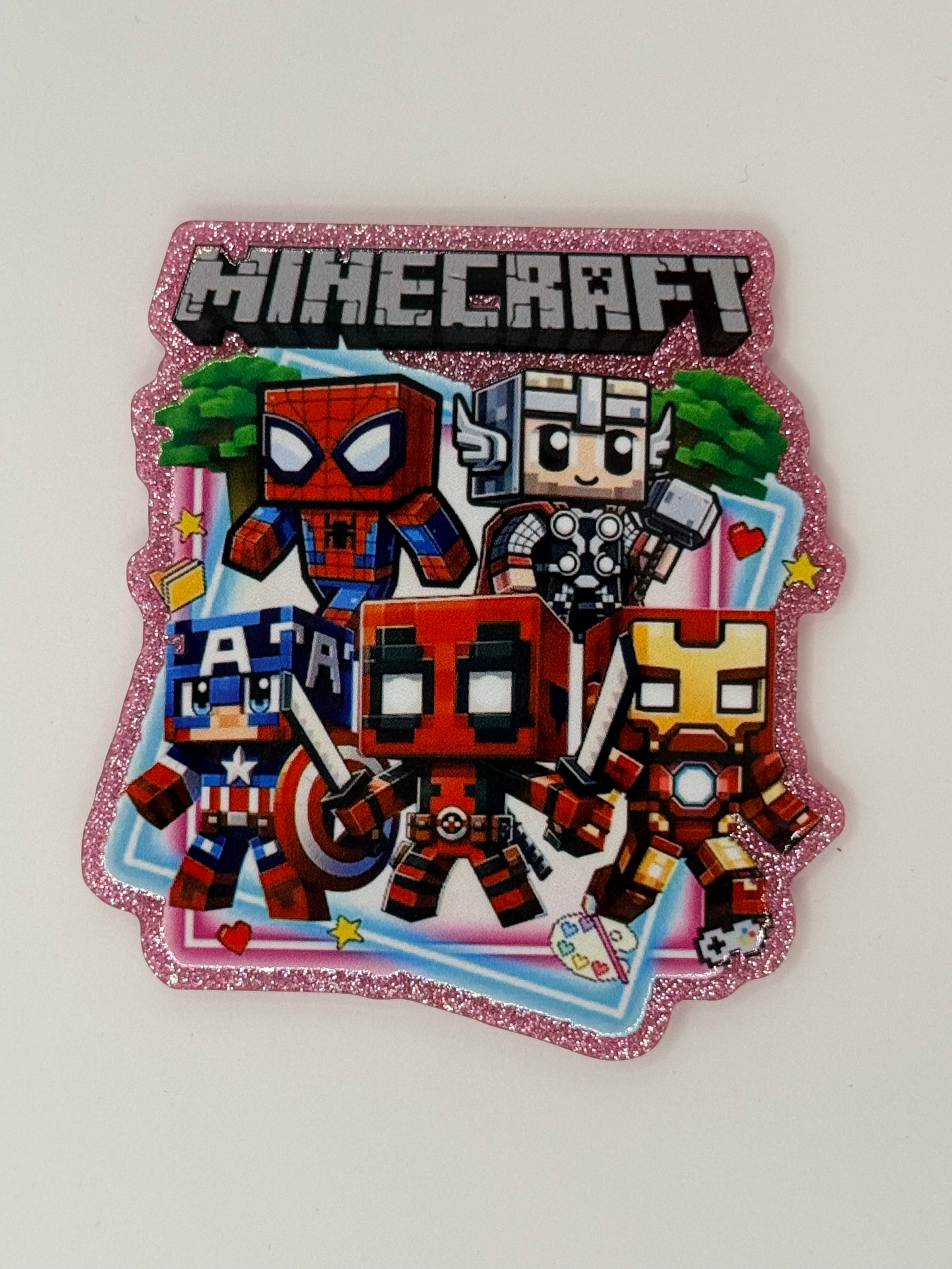 Video Game Superhero Characters Large Magnet