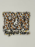 Registered Nurse Leopard Print Large Magnet