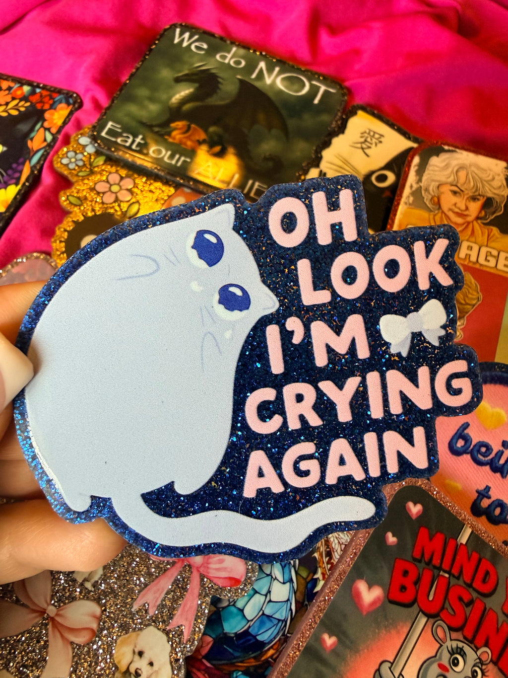 Oh Look, I’m Crying Again, Large Magnet