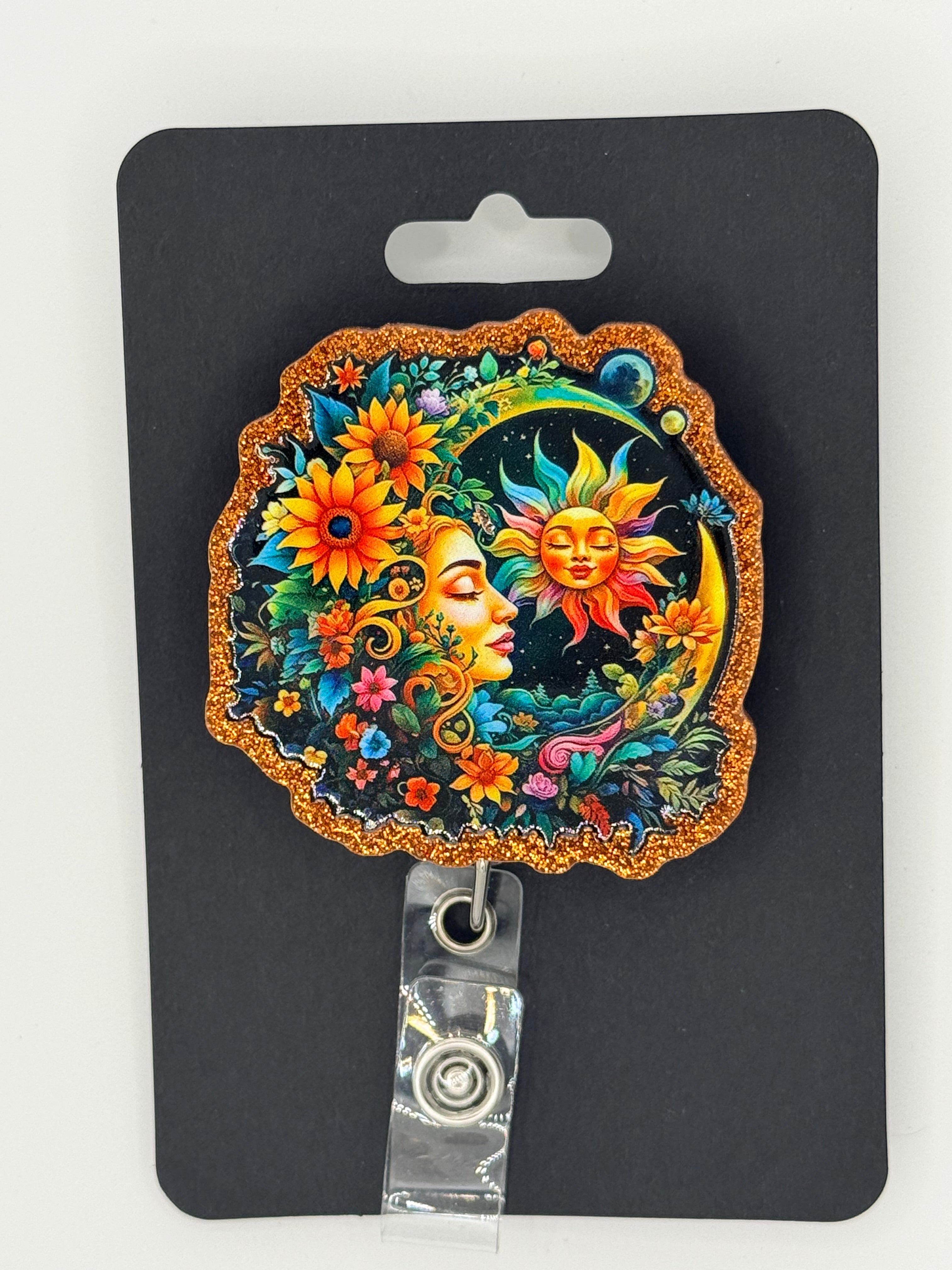 Celestial Moon Badge Reel