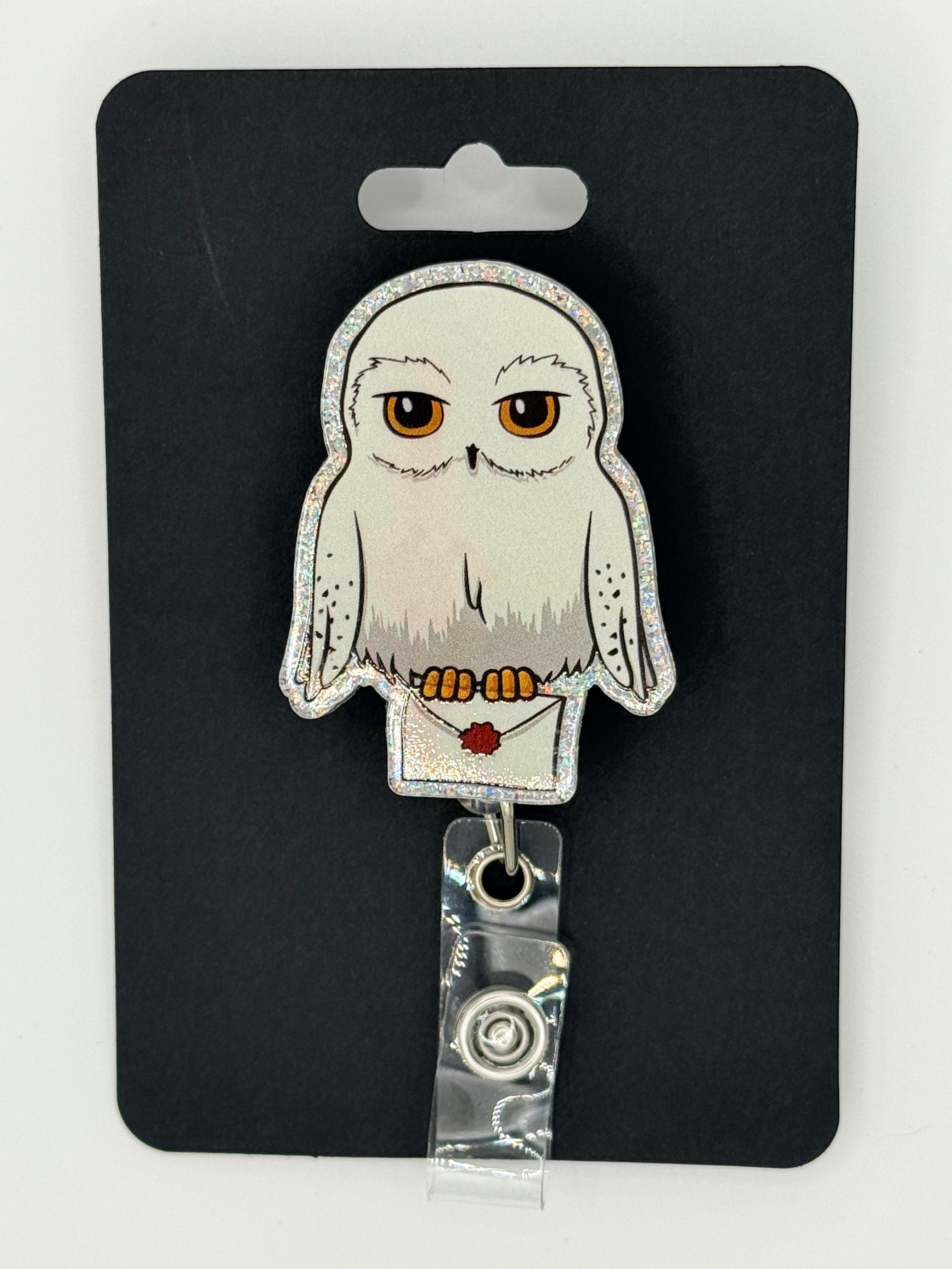 White Owl Delivering a Letter Badge Reel