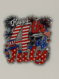 Patriotic 4th of July Large Magnet