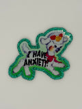 I Have Anxiety Lamb Large Magnet