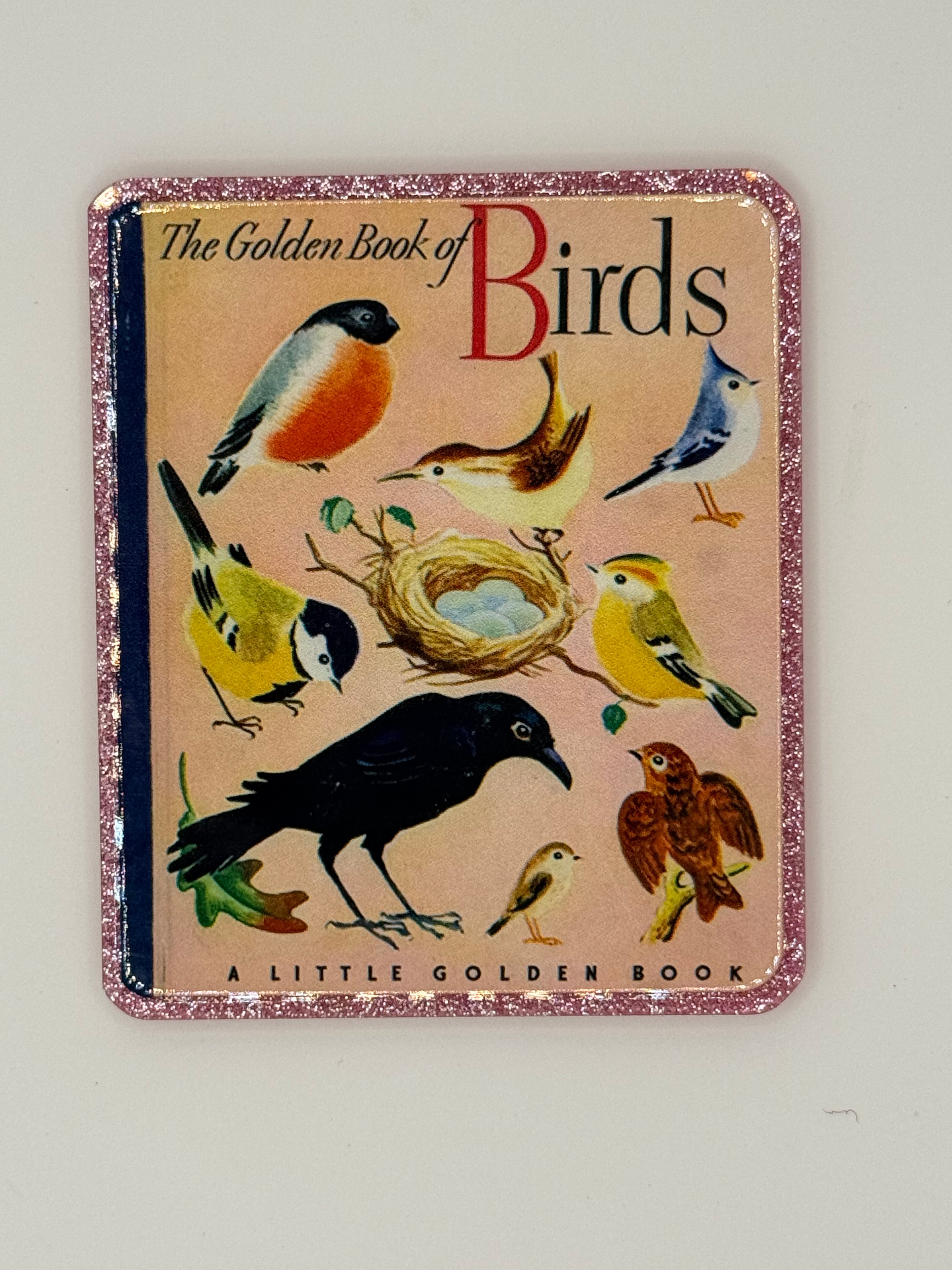 The Golden Book of Birds Large Magnet