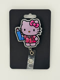 Kawaii Kitty Respiratory Therapist Badge Reel