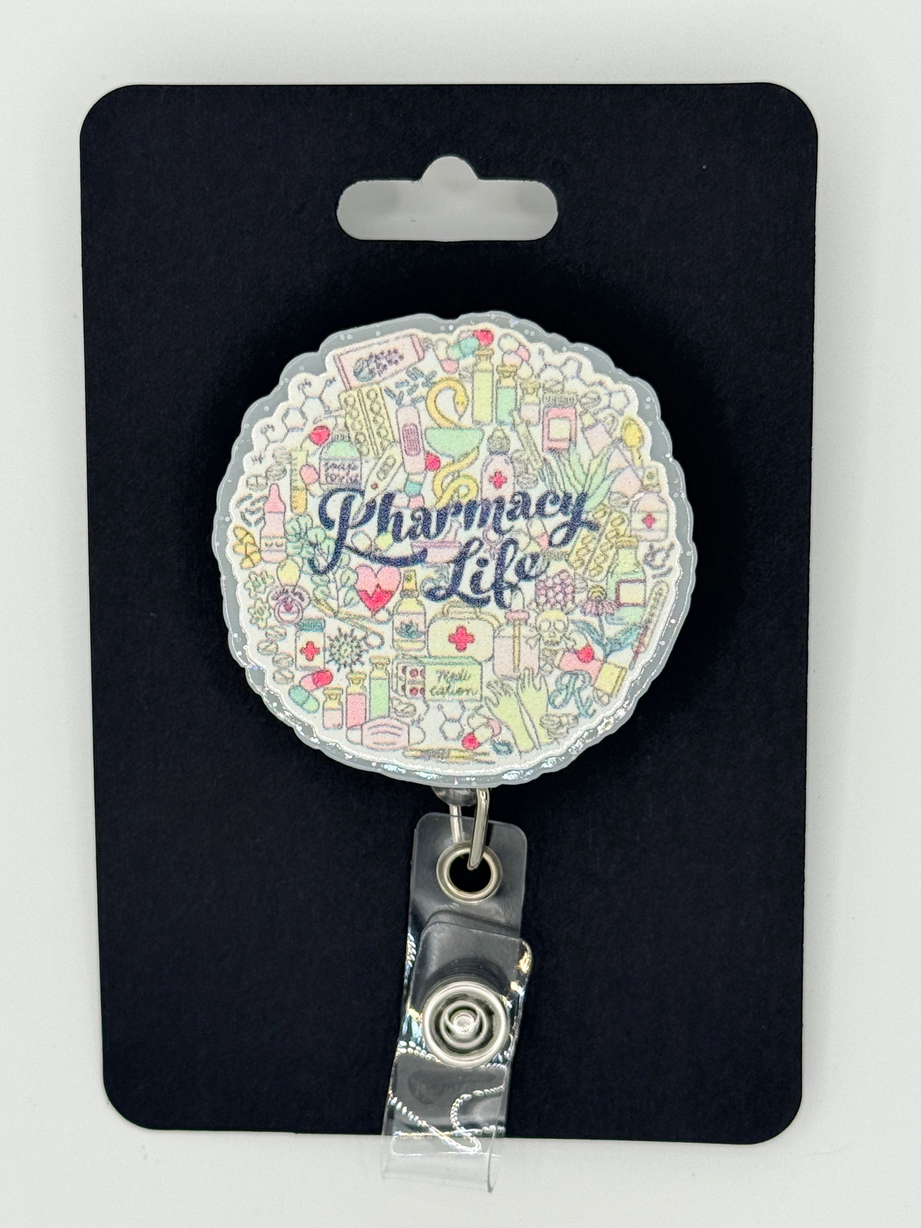Pharmacy Tech Badge Reel