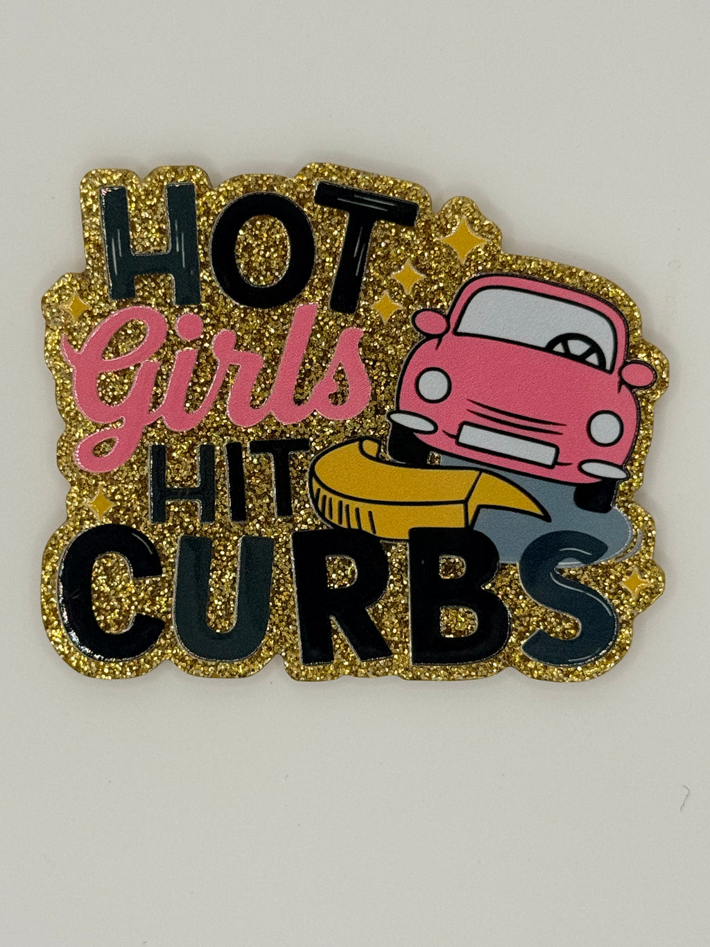 Hot Girls Hit Curbs Large Magnet
