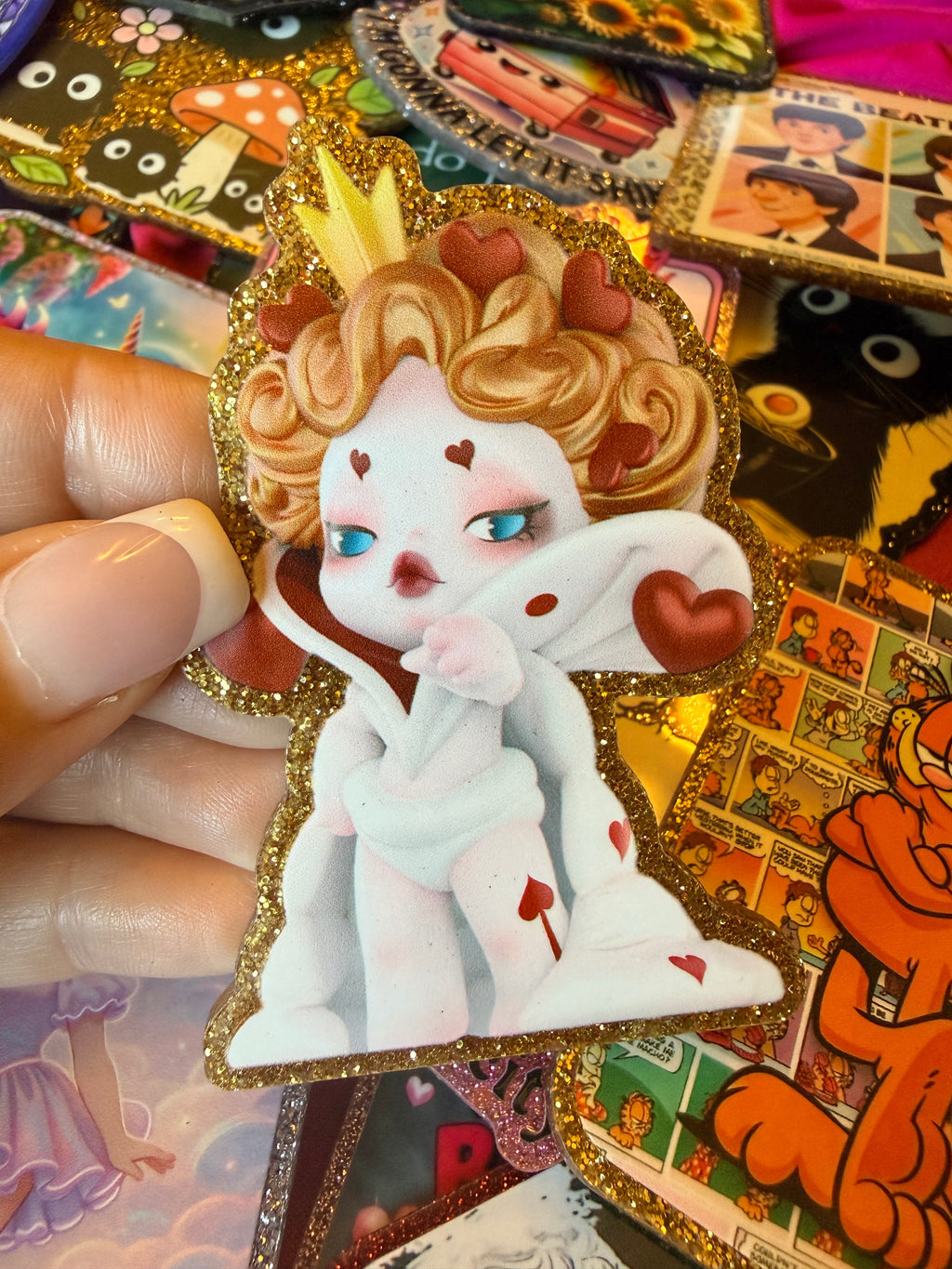 SP Queen of Hearts Large Magnet