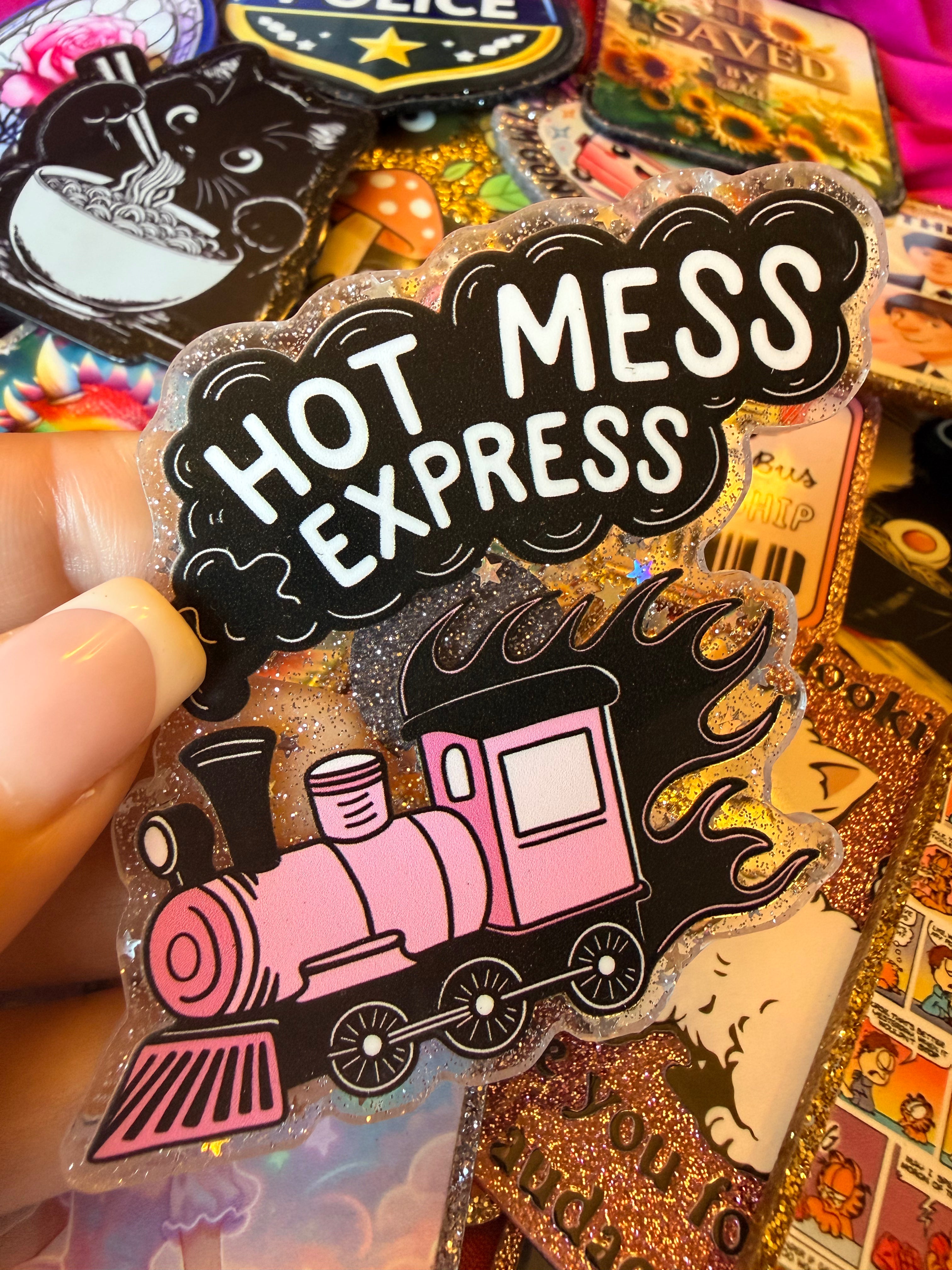 Hot Mess Express Large Magnet