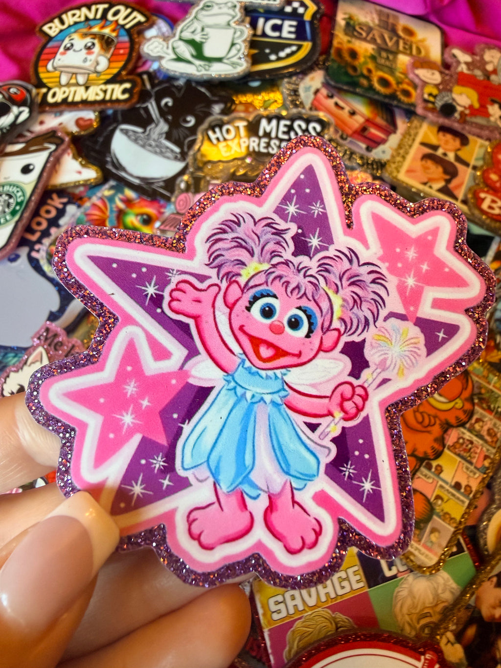 Sesame Street Zoe Large Magnet