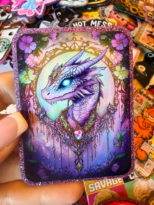 Cameo Dragon Large Magnet