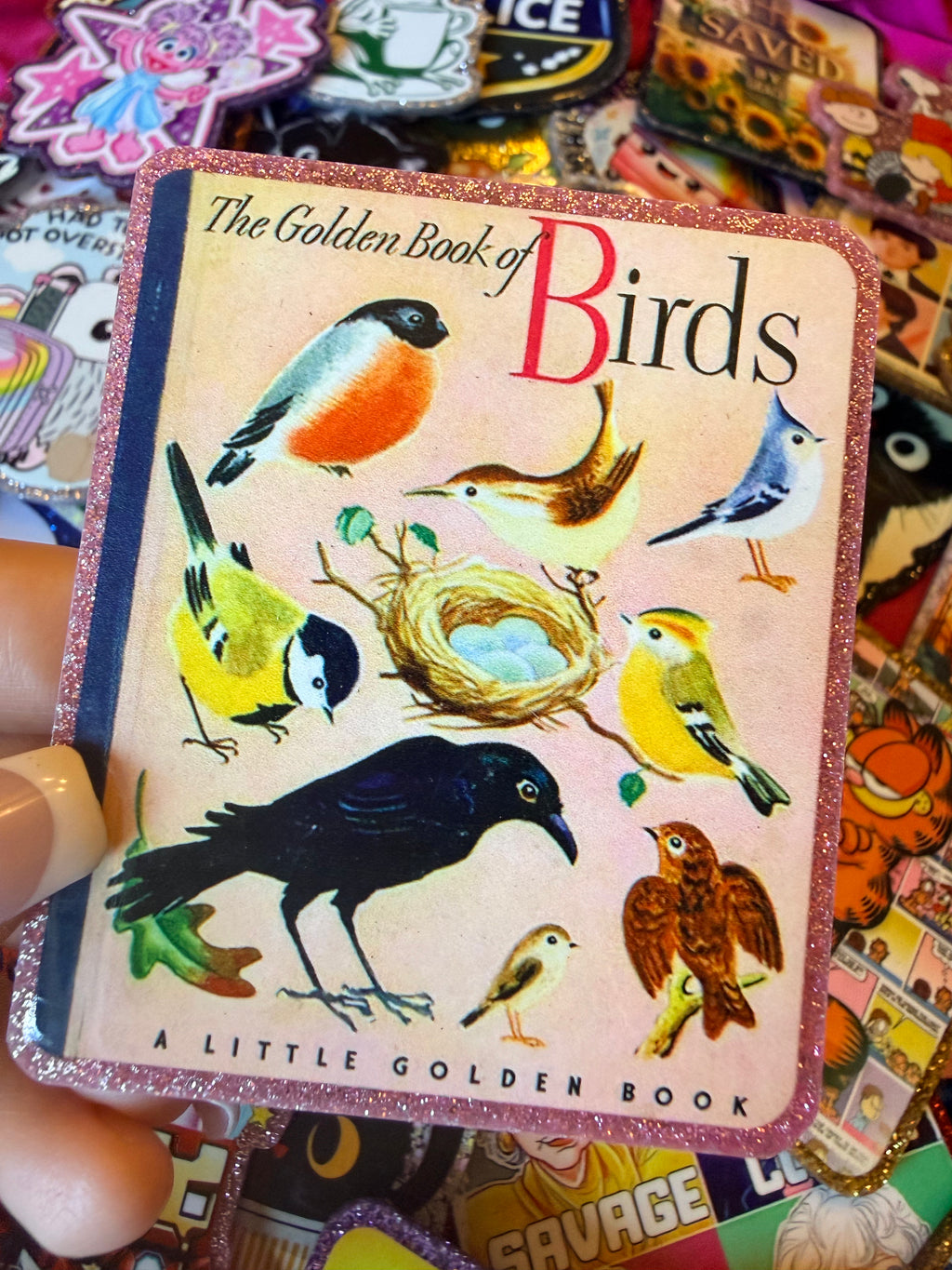The Golden Book of Birds Large Magnet