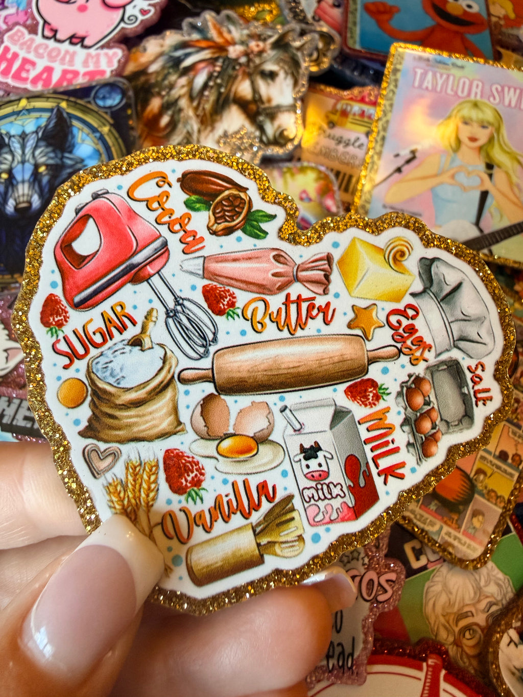 Baking Lover Large Magnet