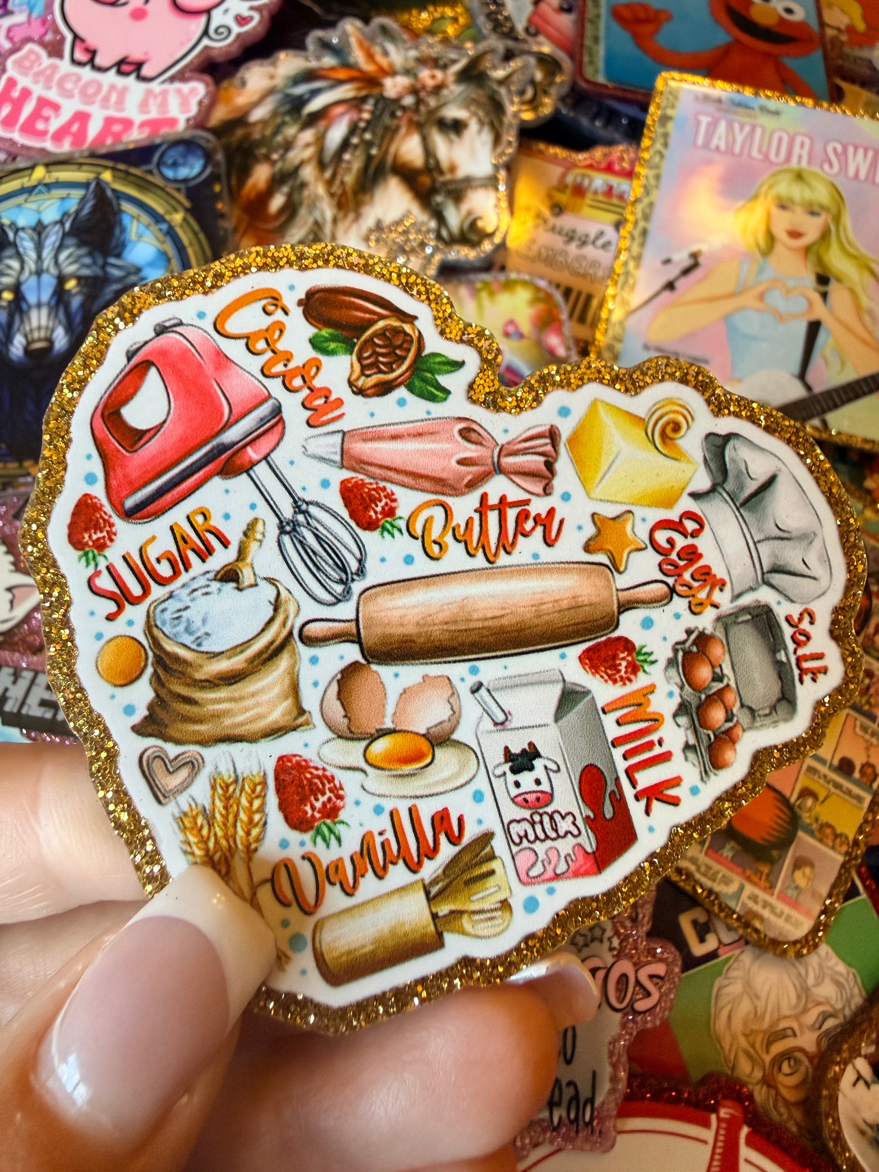 Baking Lover Large Magnet