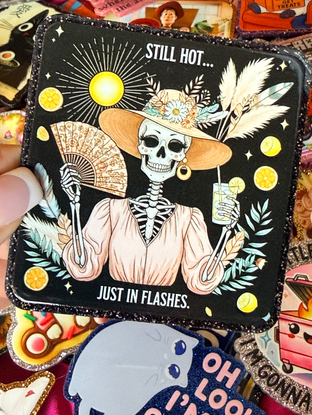 Still Hot, Just In Flashes, Large Magnet