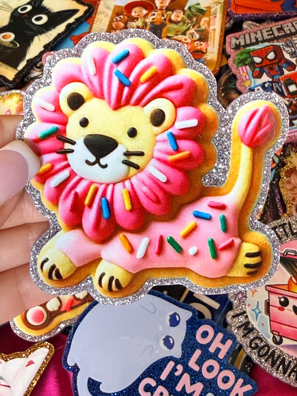 Animal Cracker Lion, Large Magnet