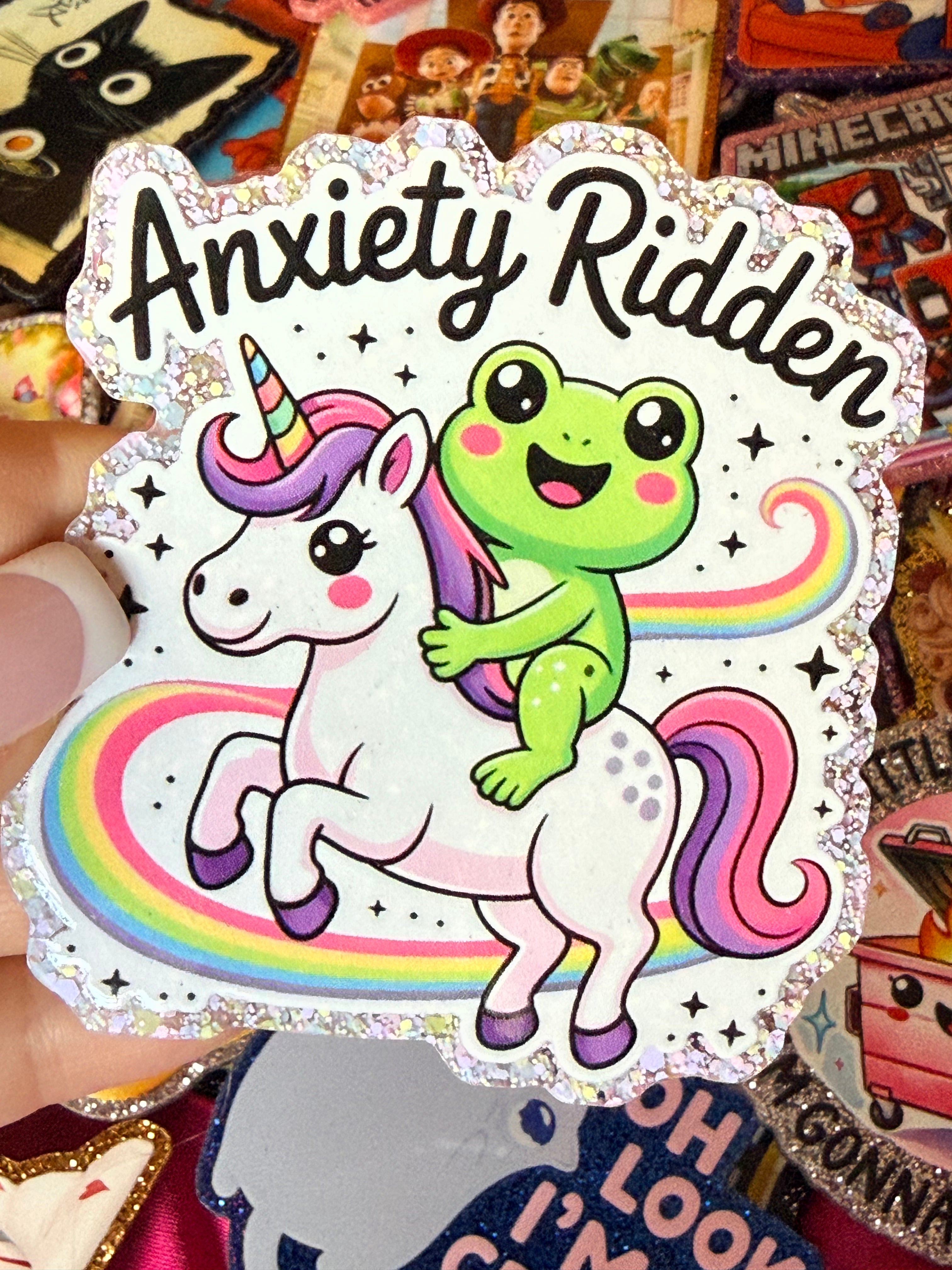 Anxiety Ridden Large Magnet