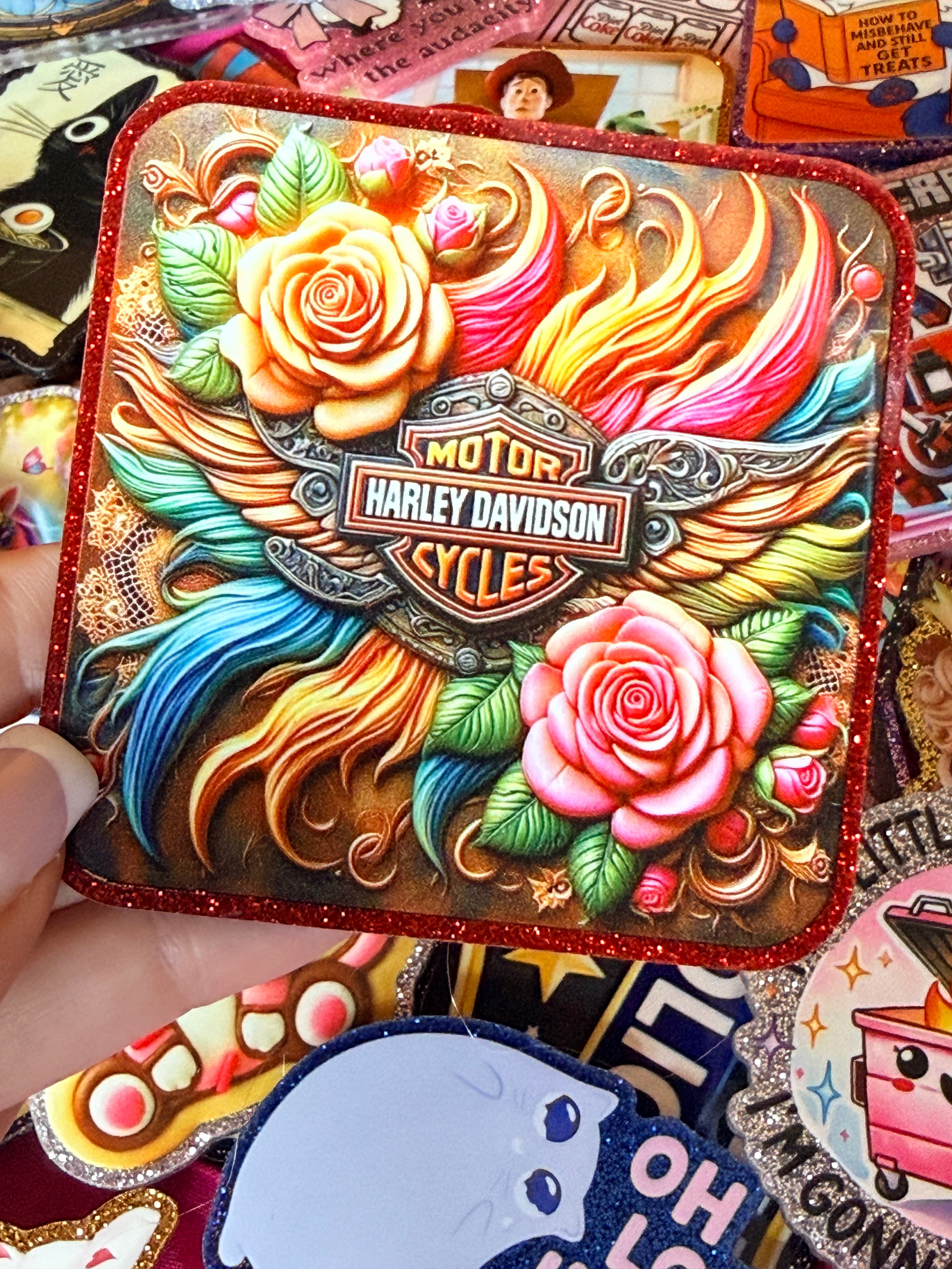 Harley Davidson, Large Magnet