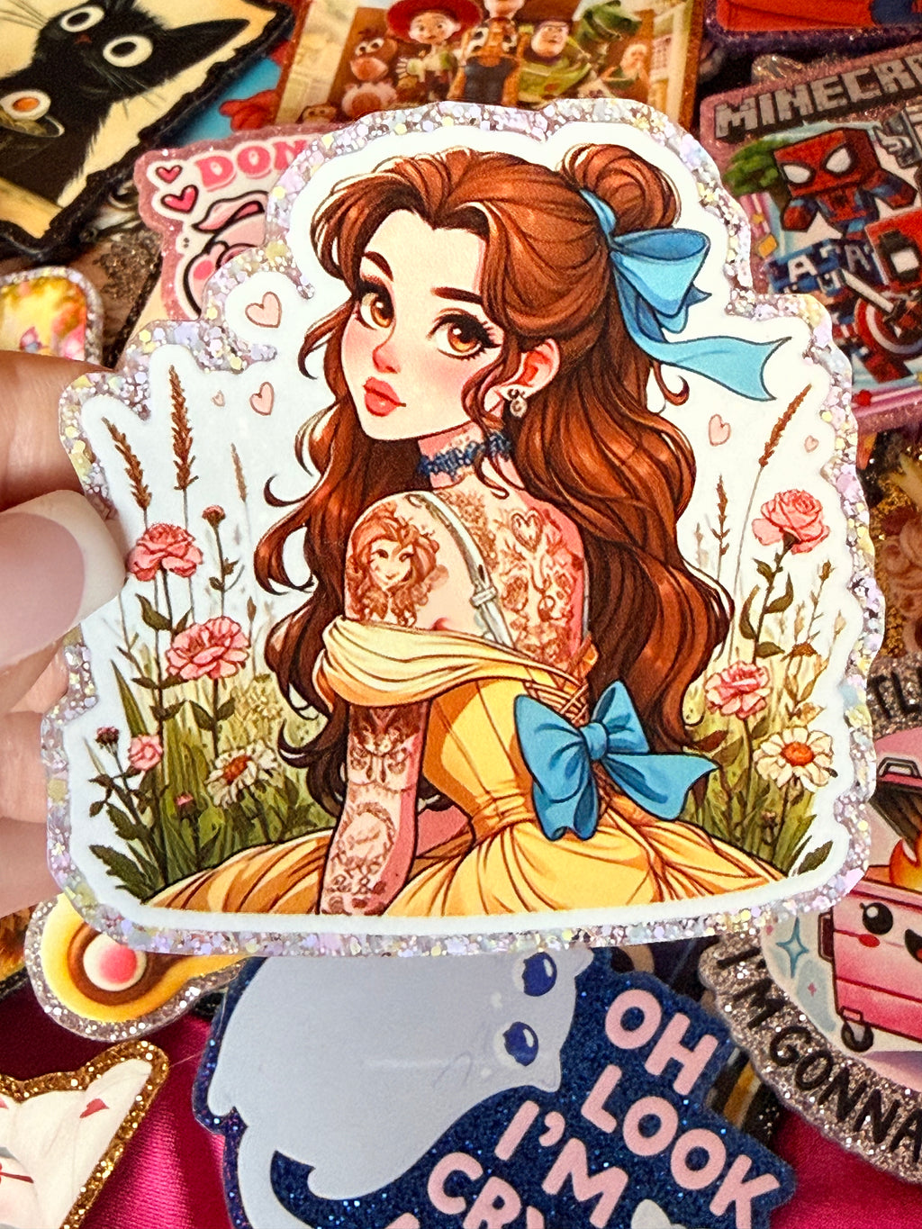 Tattoo Belle, Large Magnet