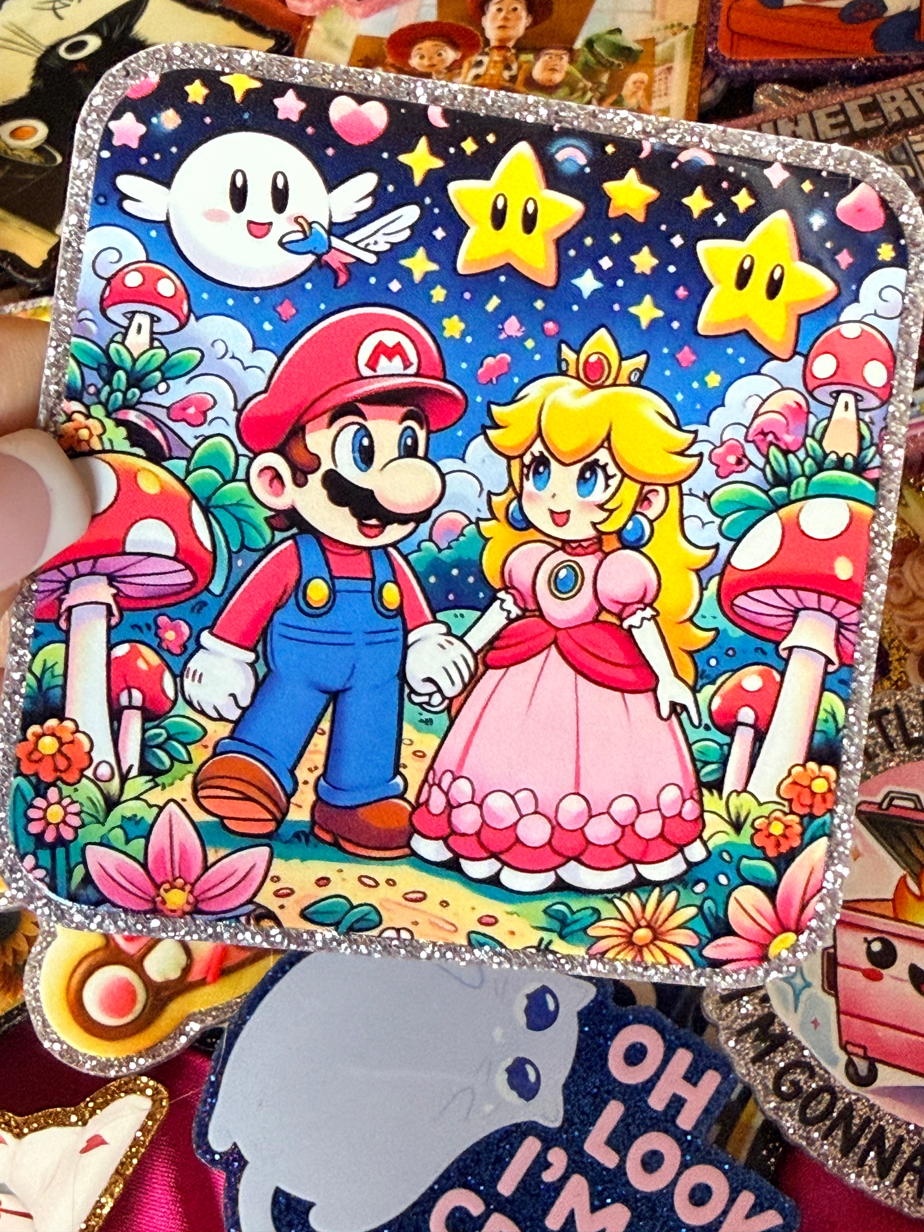 Mario and Peach, Large Magnet