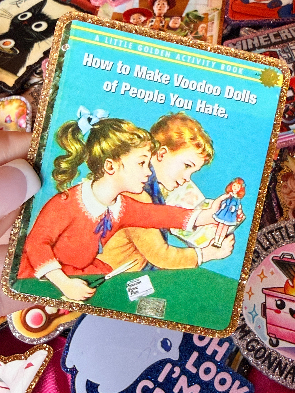How to Make Voodoo Dolls of People You Hate, Large Magnet