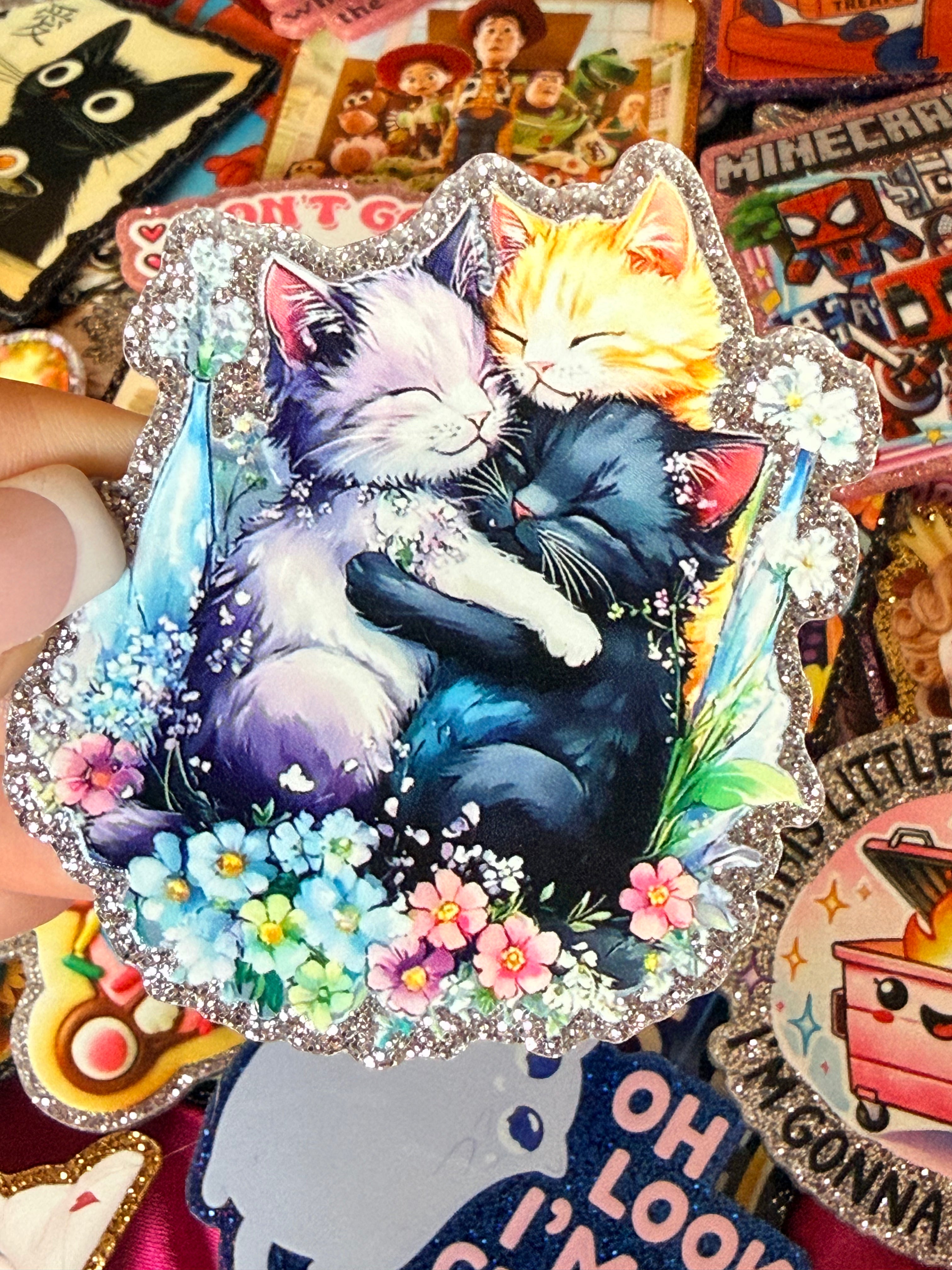 Kitty Trio, Large Magnet