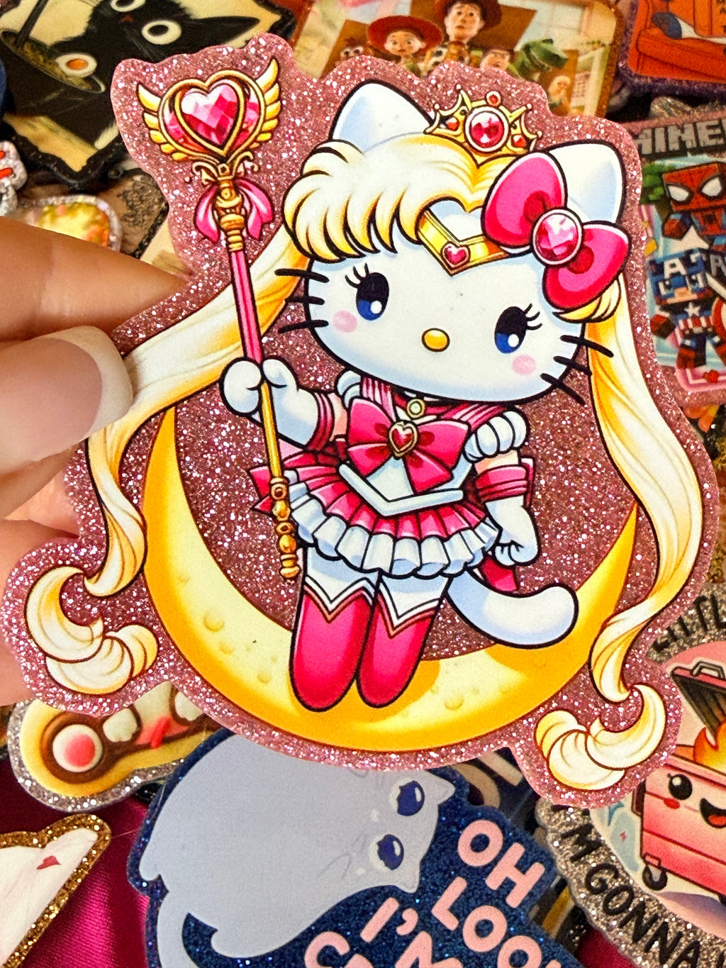 Kawaii Kitty Sailor Moon, Large Magnet