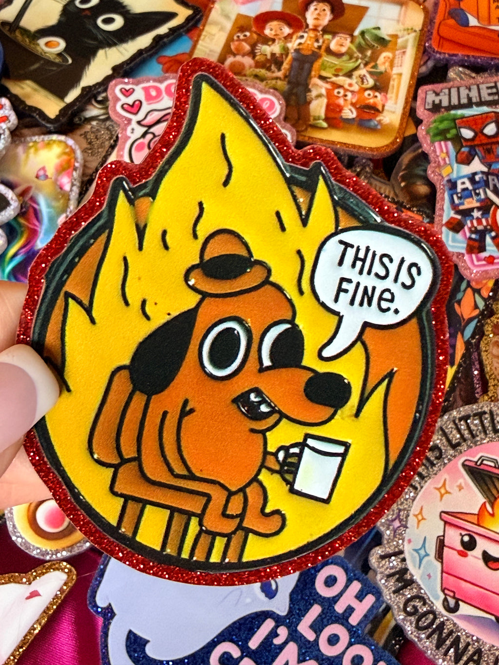 This is Fine, Large Magnet