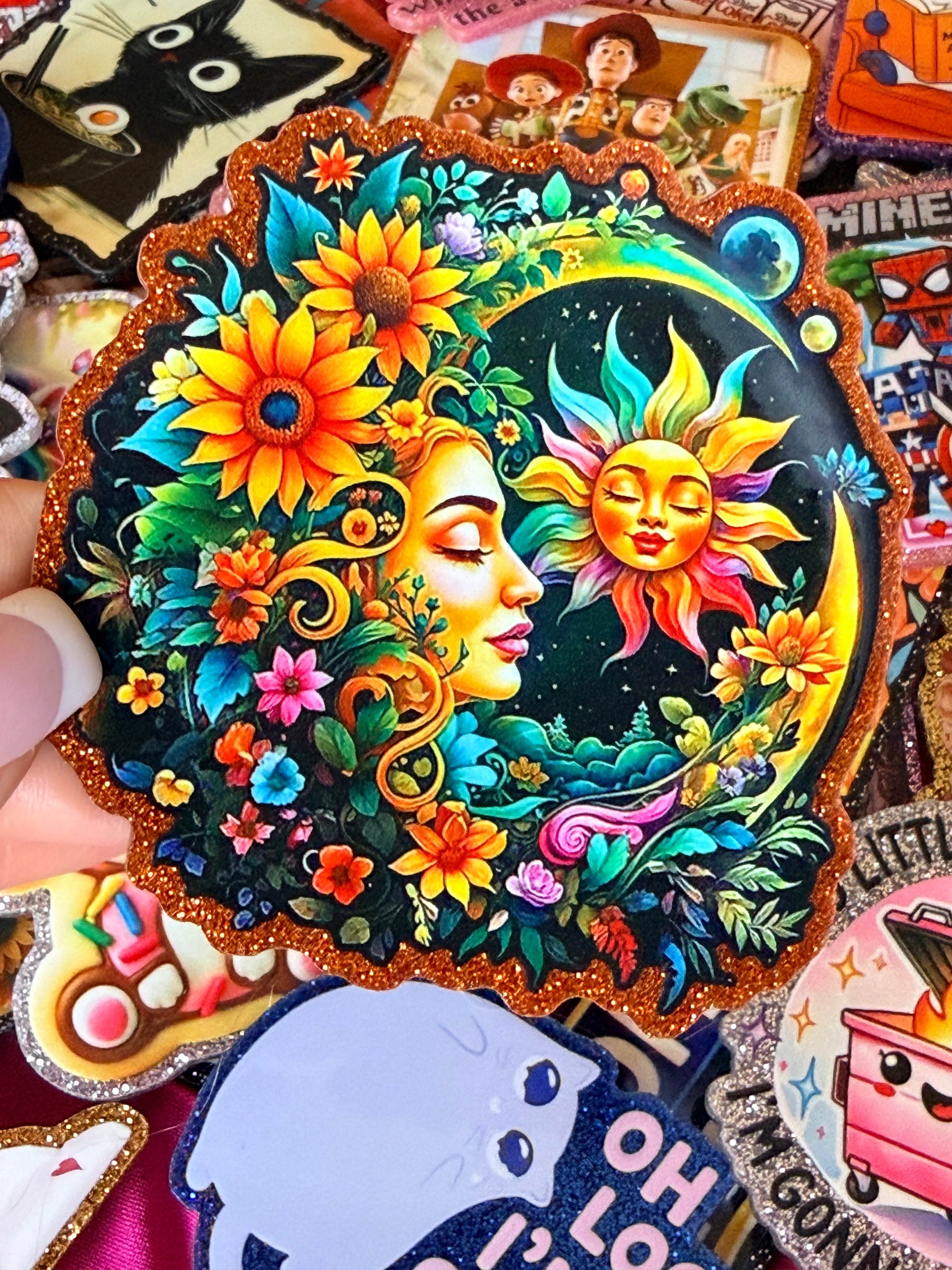 Celestial Flowers, Large Magnet