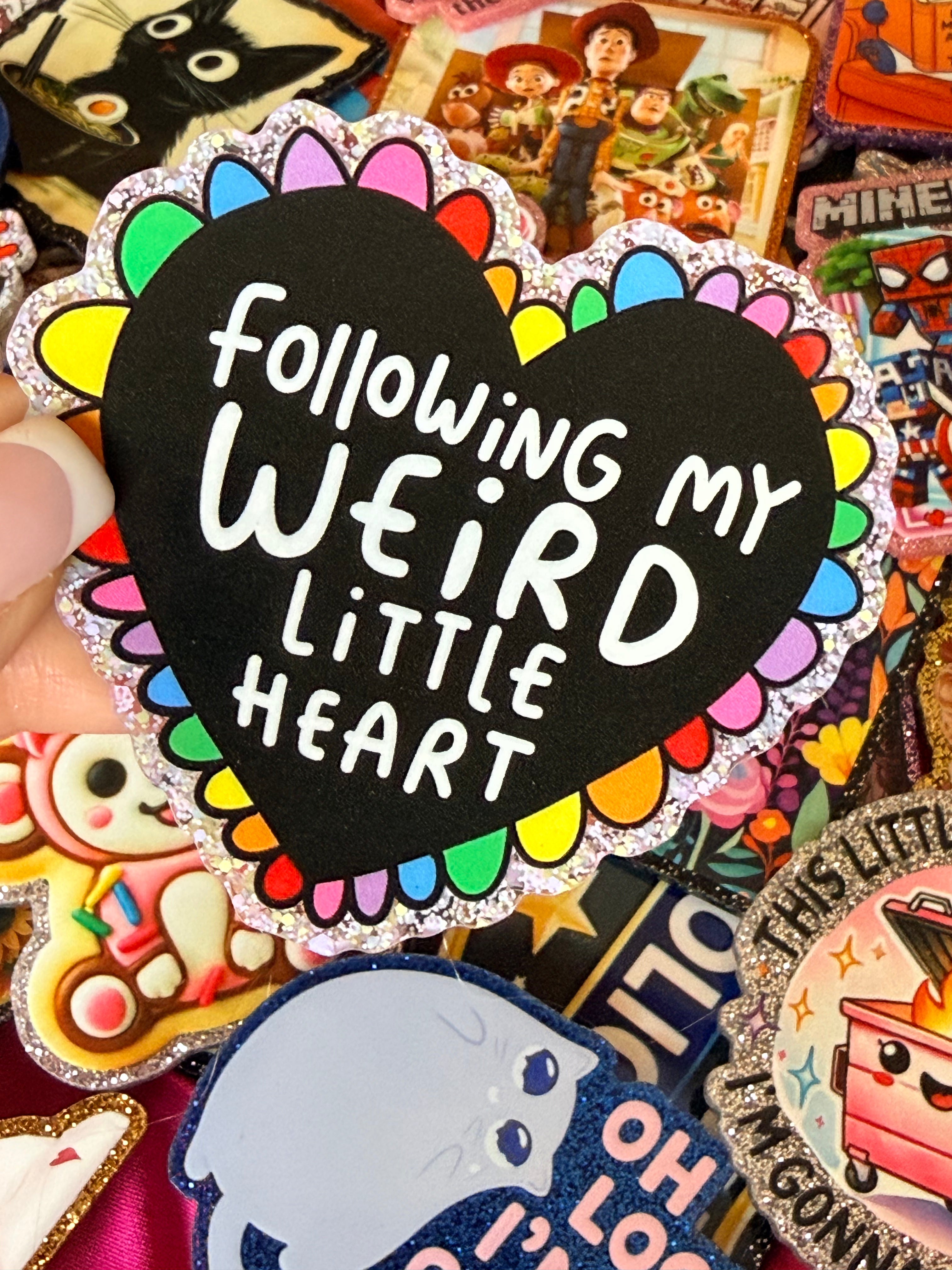 Following My Weird Little Heart, Large Magnet