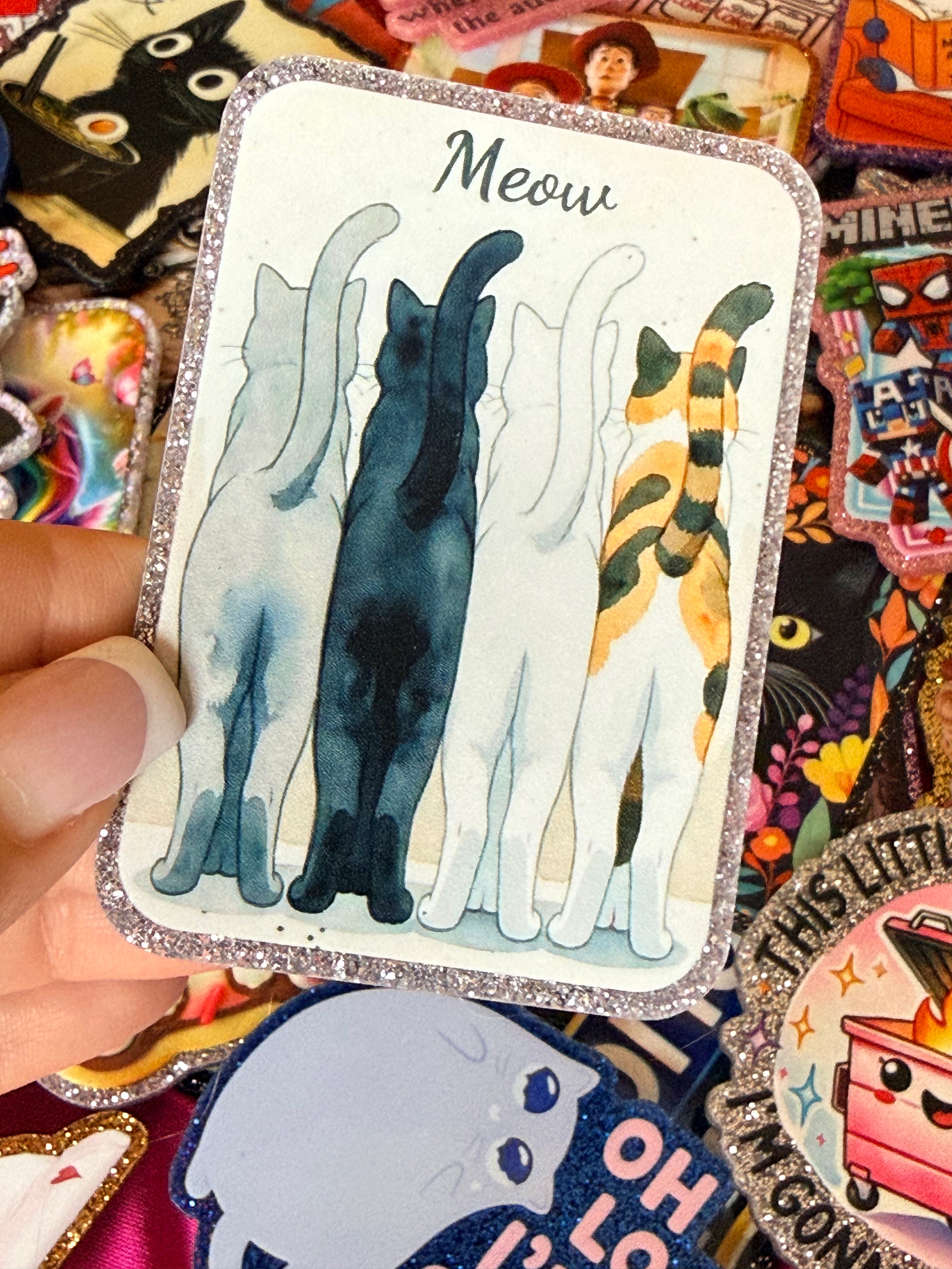 Kitty Butts Large Magnet