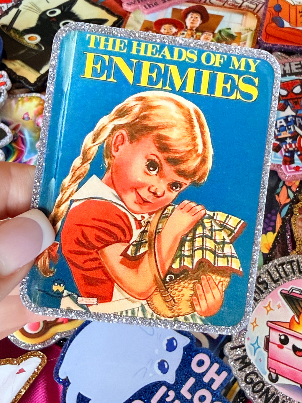 Heads of My Enemies Large Magnet