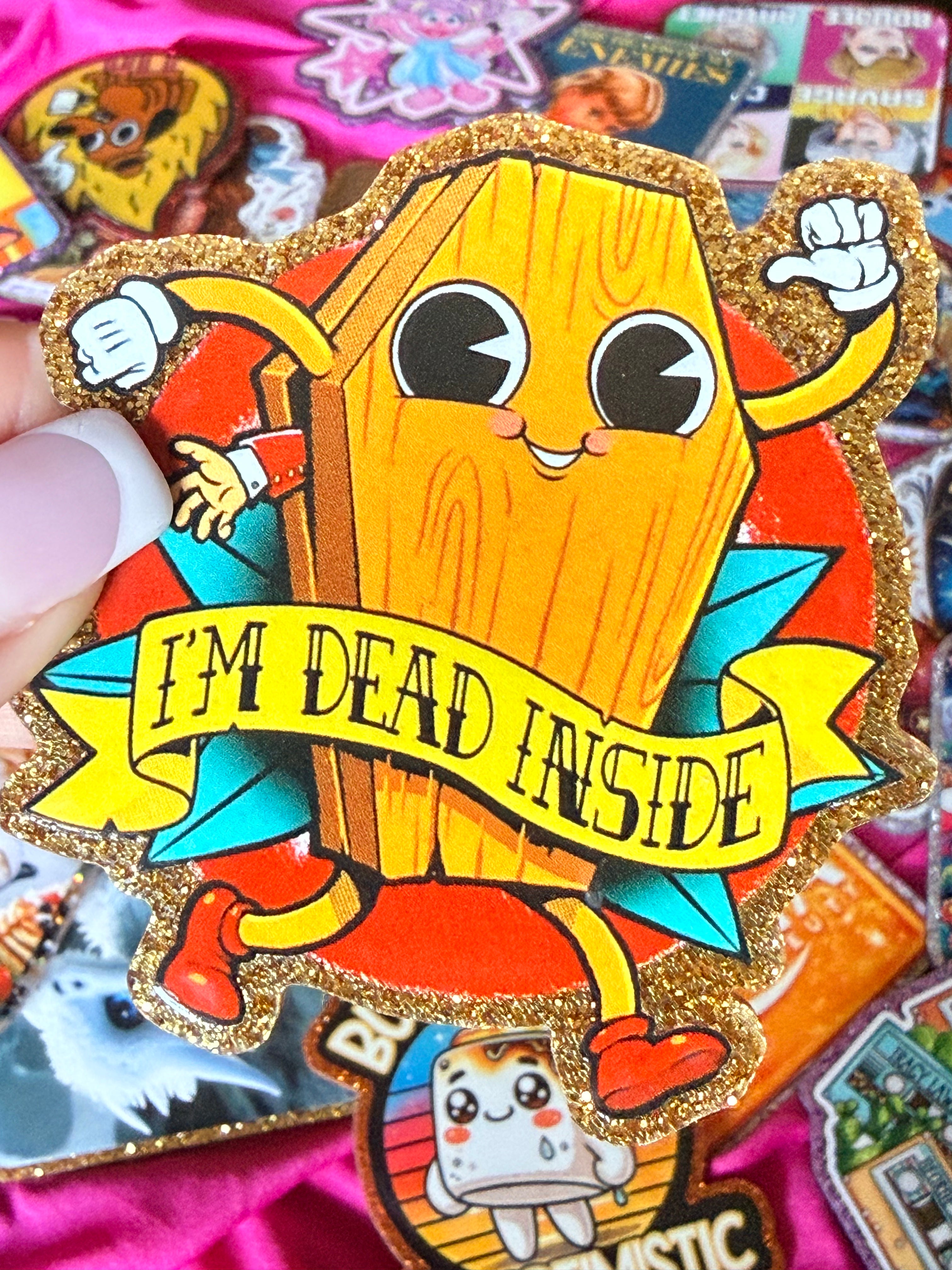 Dead Inside Large Magnet